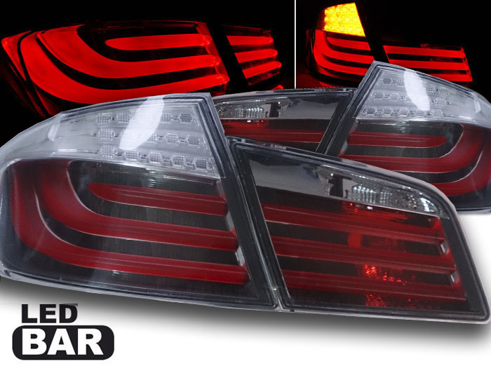 ФАРЫ BMW F10 10-07/13 КРАСНЫЙ УАЙТ LED БАР СВЕТОДИОДНЫЕ
