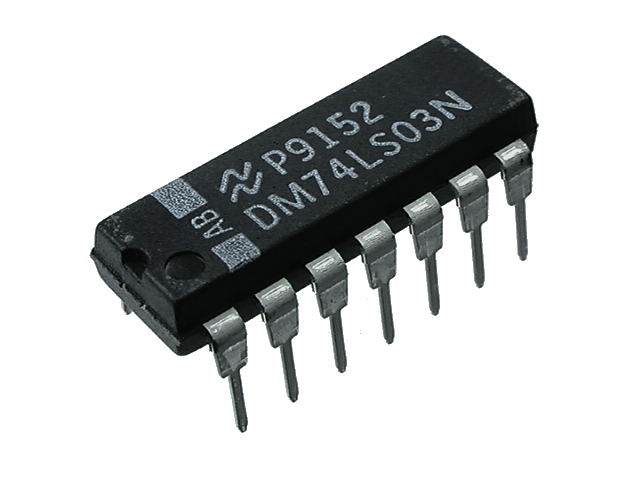

74LS03 DIP14 Nsc DM74LS03N cena za 5 szt.