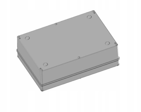 Z-95J Obudowa z tworzywa 280x190mm h=95mm jasna Z95J Producent Inna