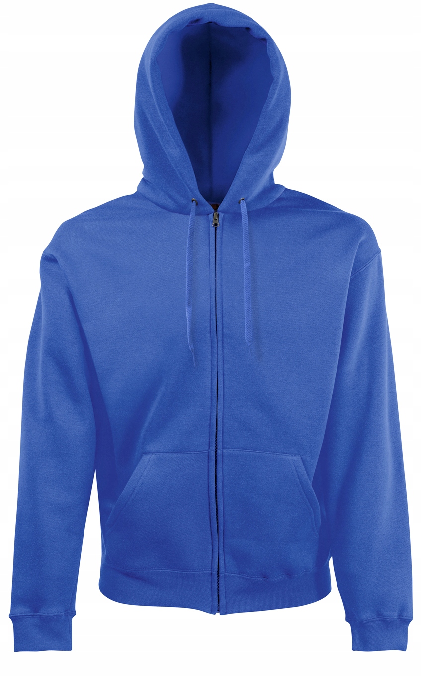 

Fruit Of The Loom Bluza z Kapturem Zamkiem Blue XL