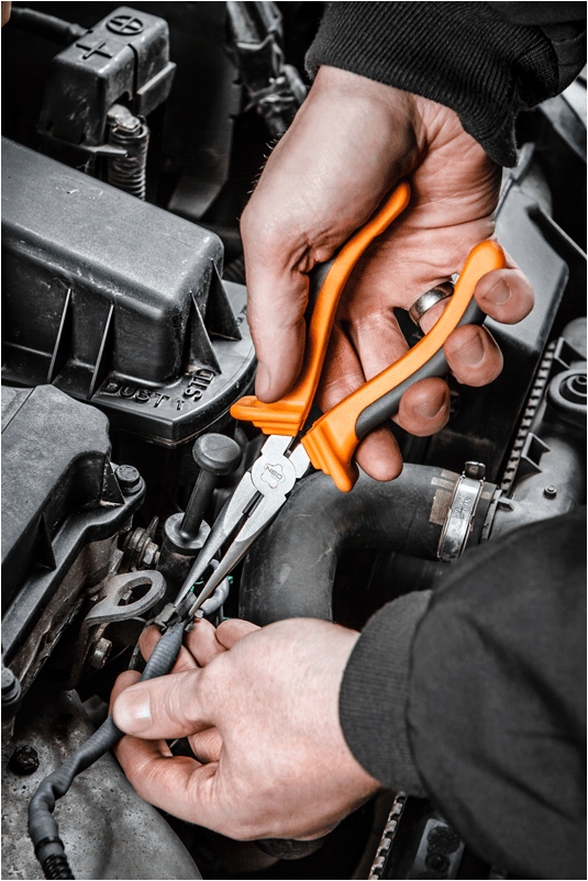 Szczypce wydłużone proste 160 mm NEO 01-013 Marka NEO TOOLS