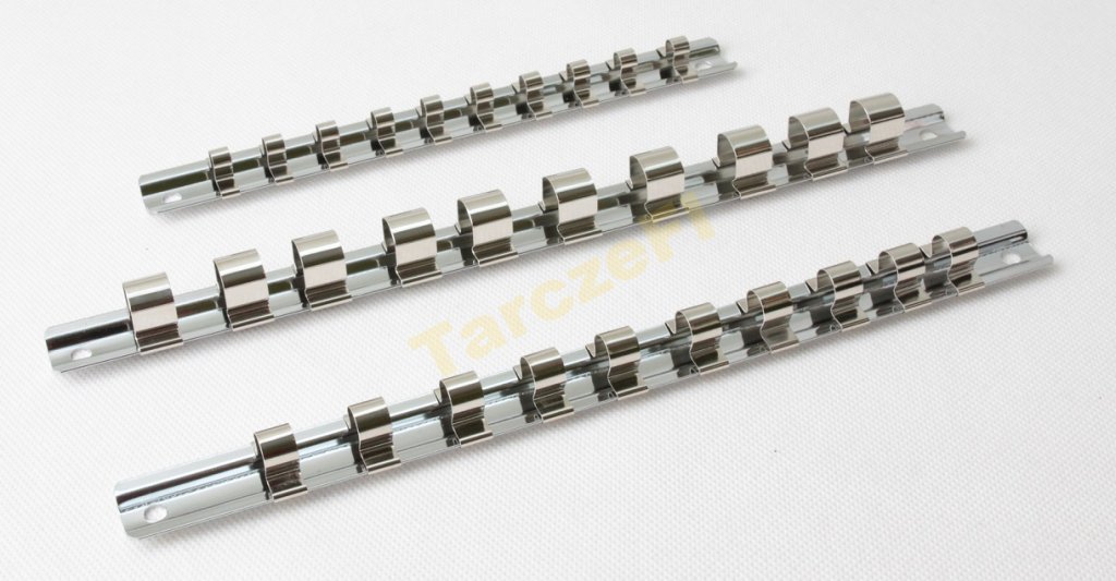 UCHWYT SZYNA LISTWA NA POD NASADKI 1/4 3/8 1/2'' ! Kod producenta A-R40012