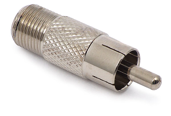 Przejście CINCH-W/F-G wtyk RCA - gniazdo F ABCV