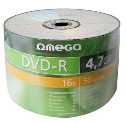 

Płyty Omega Dvd-r 4,7GB x16 szp 50 Marker
