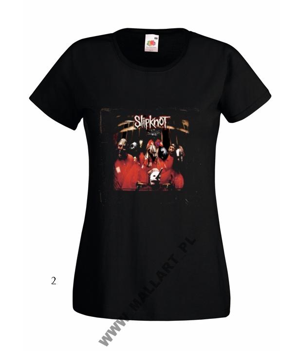 

Damska Koszulka Slipknot Koncert WZORYf