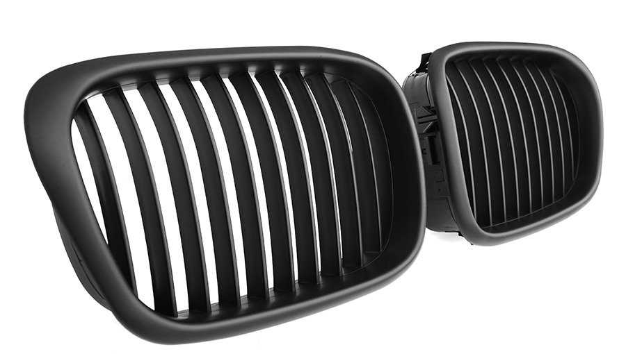 

Bmw 5 E39 95-03 Grill Gril Nerki Piano Black Matt