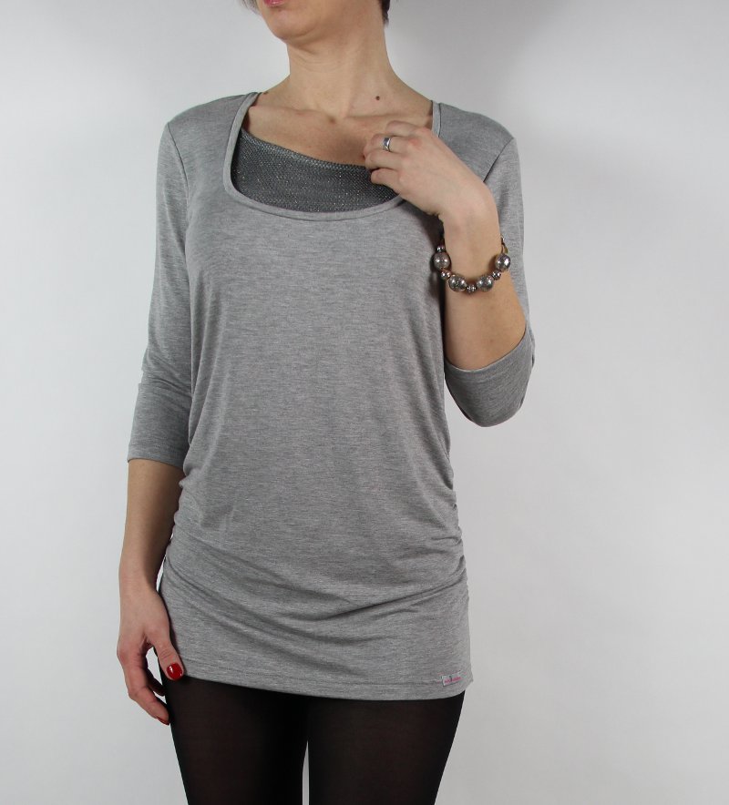 NOWOŚĆ ELEGANCKIE TUNIKI CIĄŻA/KARMIENIE L (S-XL) Rozmiar L