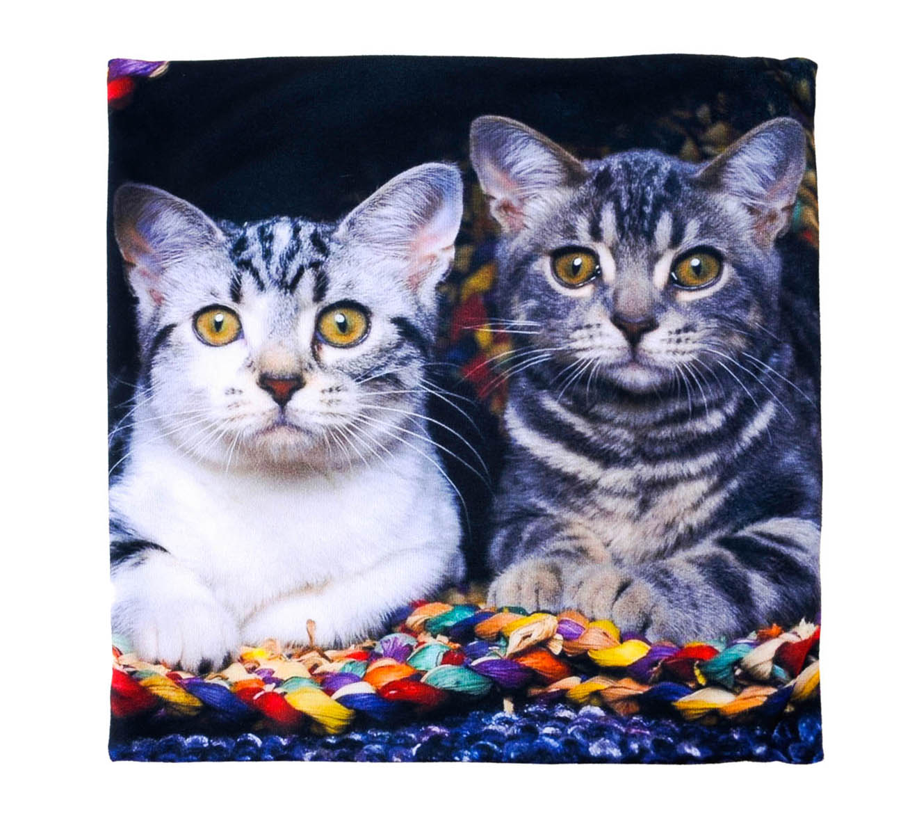 PODUSZKA KOT 39 MUSZKA TURKUS ARYSTOKRATA JASIEK Szerokość produktu 40 cm