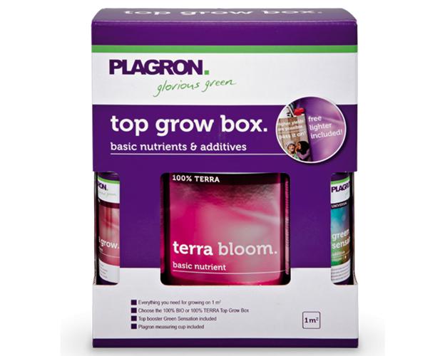 

Plagron Top Grow Box 100% Terra zestaw nawozów