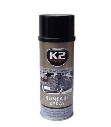 K2 KONTAKT SPRAY 400 ML DO CZYSZCZENIA STYKÓW KLEM Rodzaj czyszczenie styków