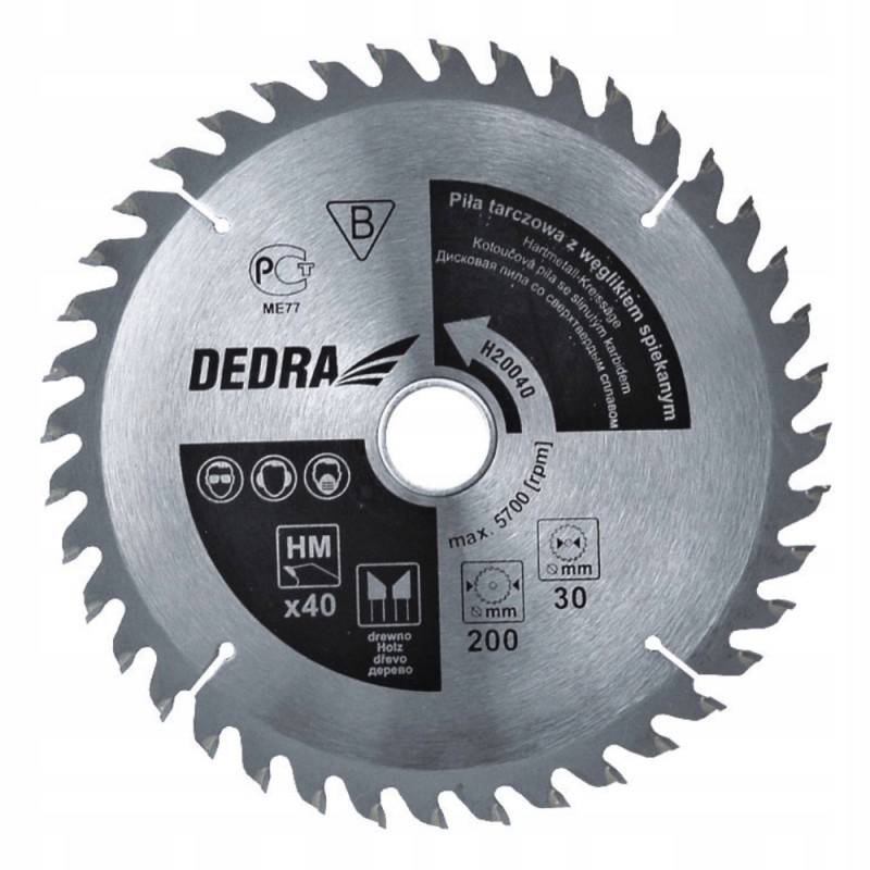 Dedra Kotoučová Pila Na Dřevo 600X100X30MM