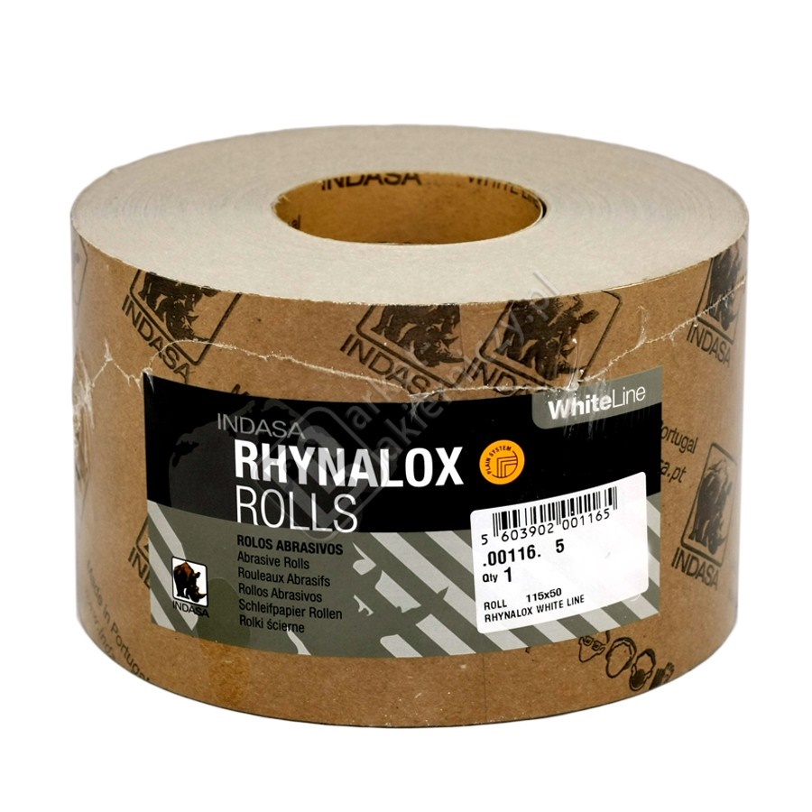 

Indasa Papier Ścierny Biały Rolka P400 50m