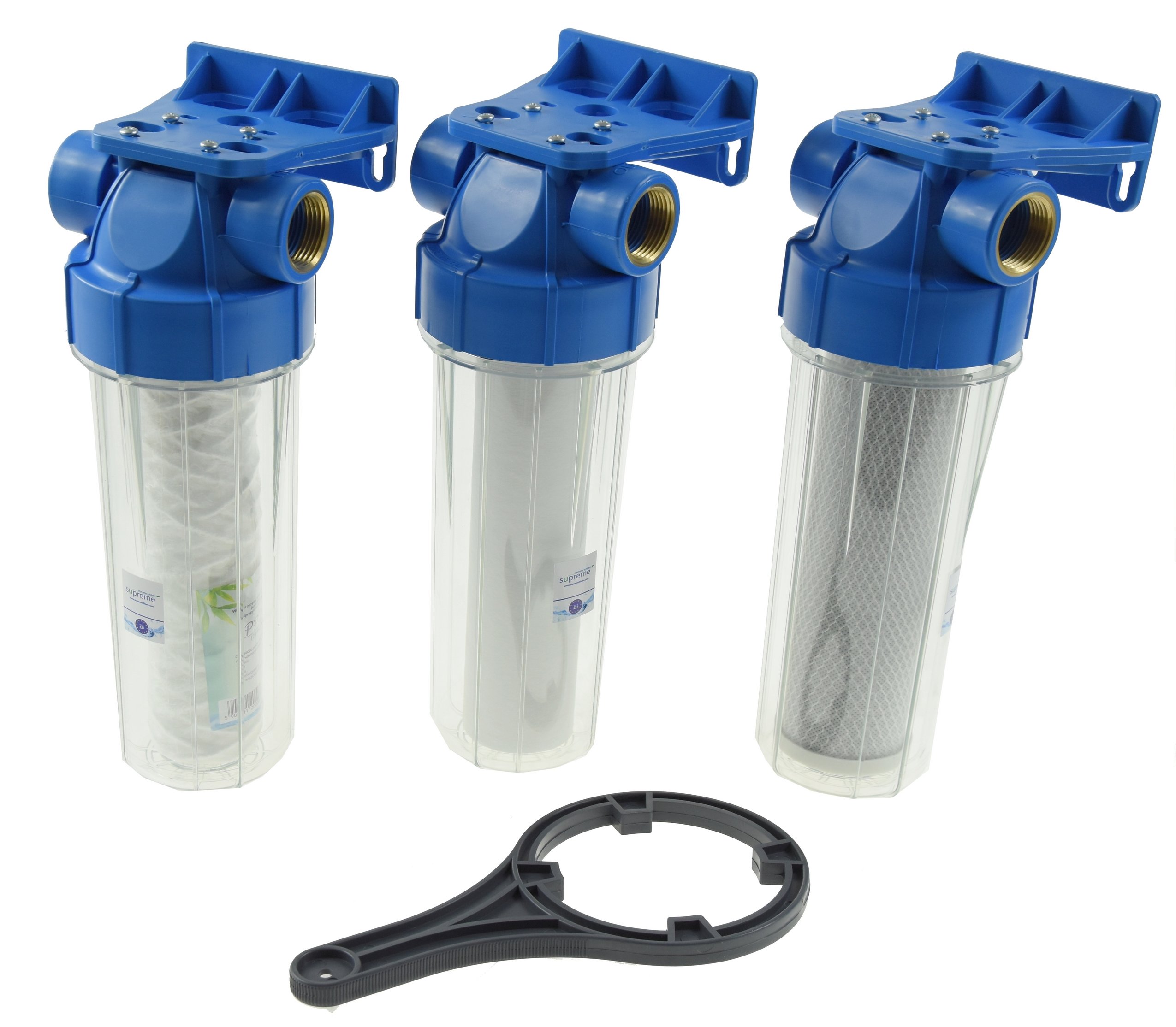 Sada 3XFilter vody +3 x Vložky +3 x Vešiak Kľúč