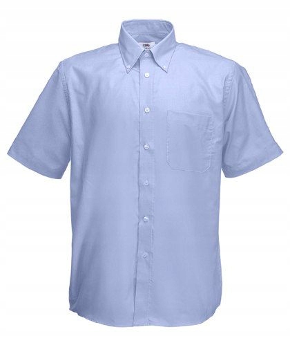 

Men Oxford Short Sleeve Shirt Oxford Blue XXXL