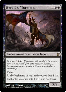 MTG Herald of Torment (Rare)