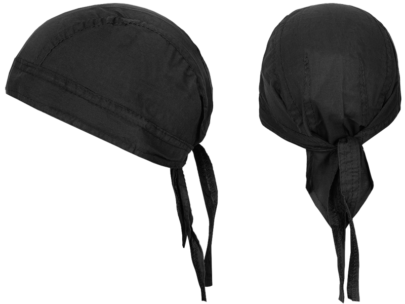 

Chusta Bandana Bandama Bandamka Czarna Black