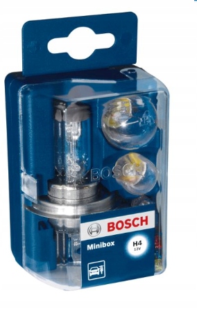 1987301101 - Комплект лампочек BOSCH 12V (H4 P21W / T4W) предохранители