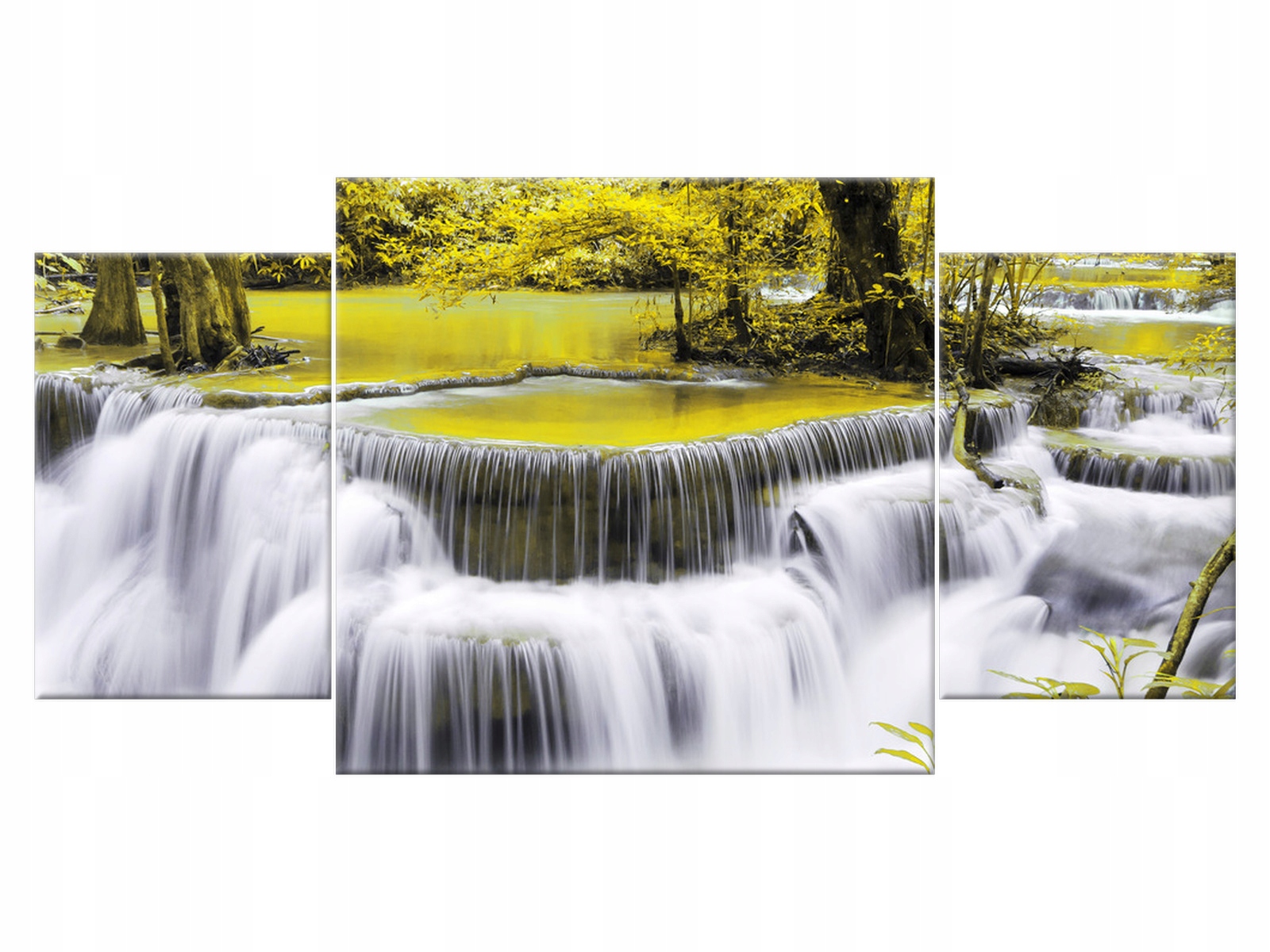 

Obraz Drzewo Wodospad Dong Pee Sua yellow 80x40
