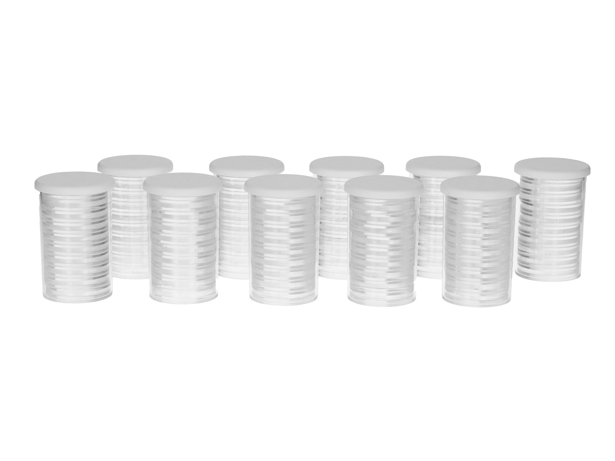 

Kapsle Na Monety 31 MM 100 Sztuk W Tubach