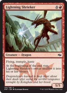 Mtg 4x Lightning Shrieker