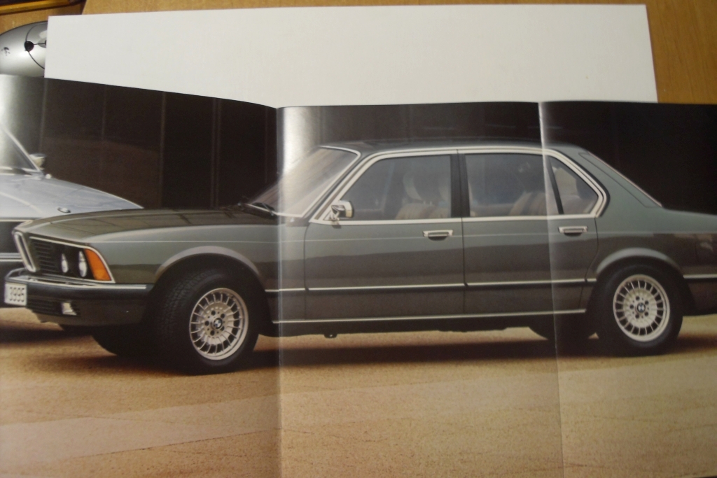 Проспект каталог папка BMW 7 серия 728I 735i 1980