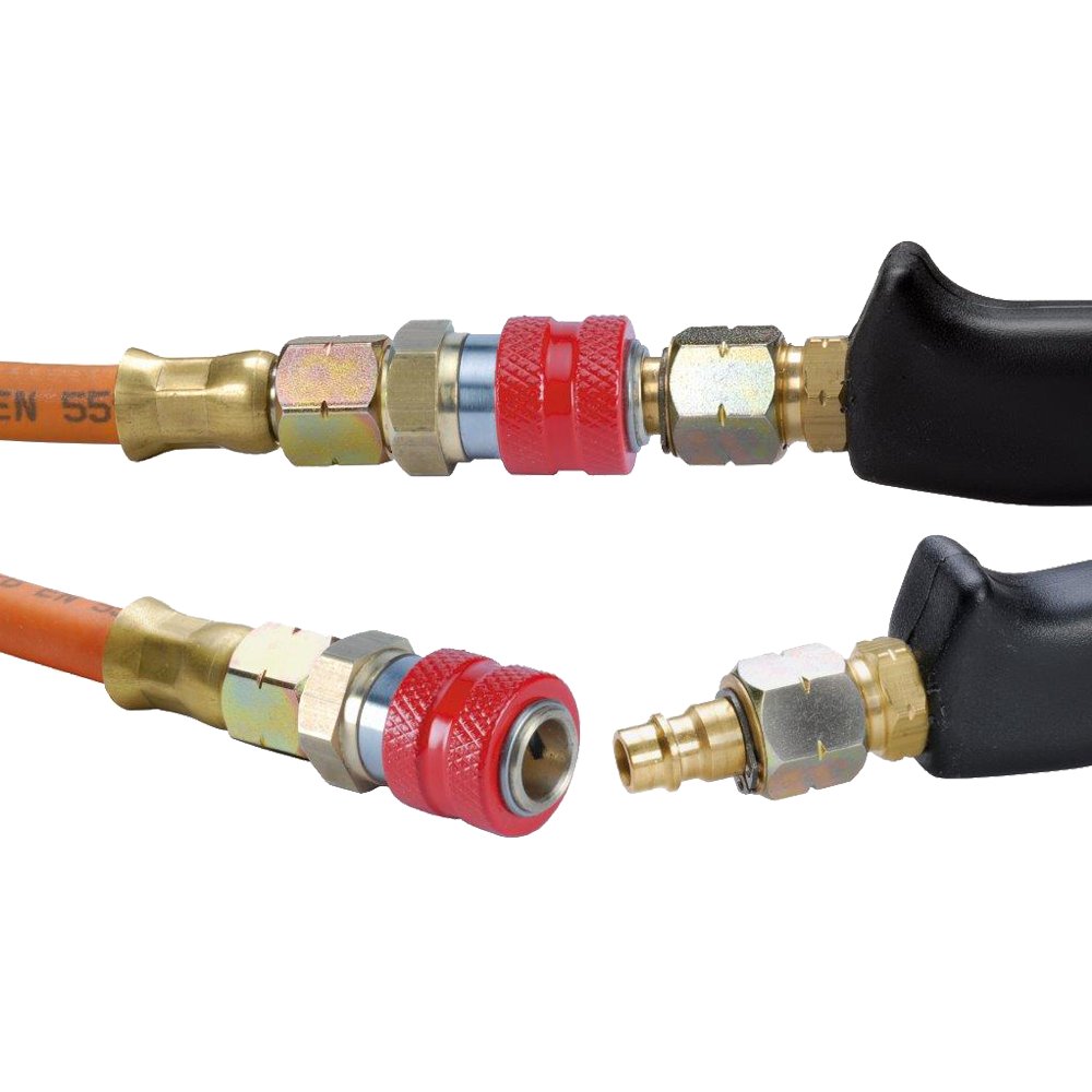 Rychlospojka Propan Dekarski hořák 3/8" Levá