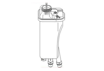 36403 - BMW E38 E39 расширительный бак 2.0 2.5 2.8 3.0