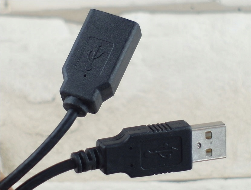 міцний подовжувач USB штекер-гніздо кабель 1,5 м F-m Марка DolAccessories