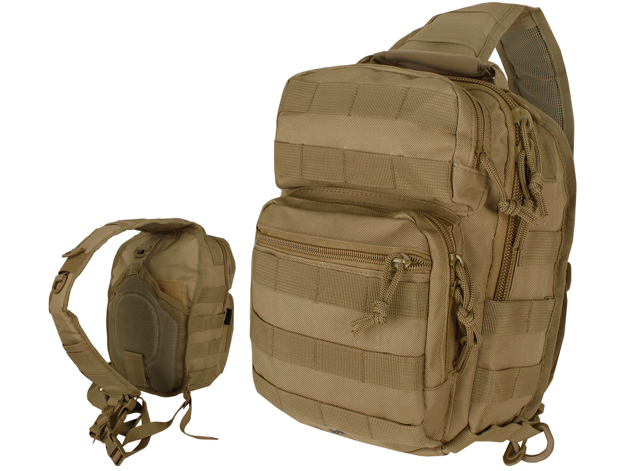 Batoh taška na jedno rameno Mil-Tec One Strap Assault 10 L coyote