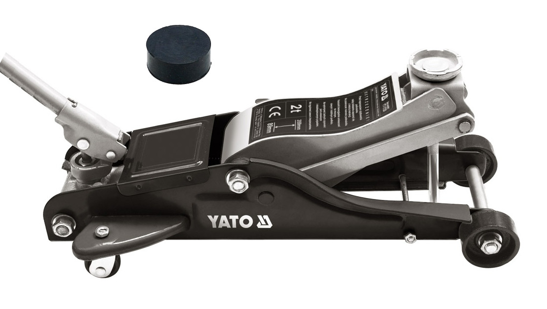 PODNOŚNIK NISKOPROFILOWY ŻABA YATO YT-1720 2T+GUMA 5906083917202