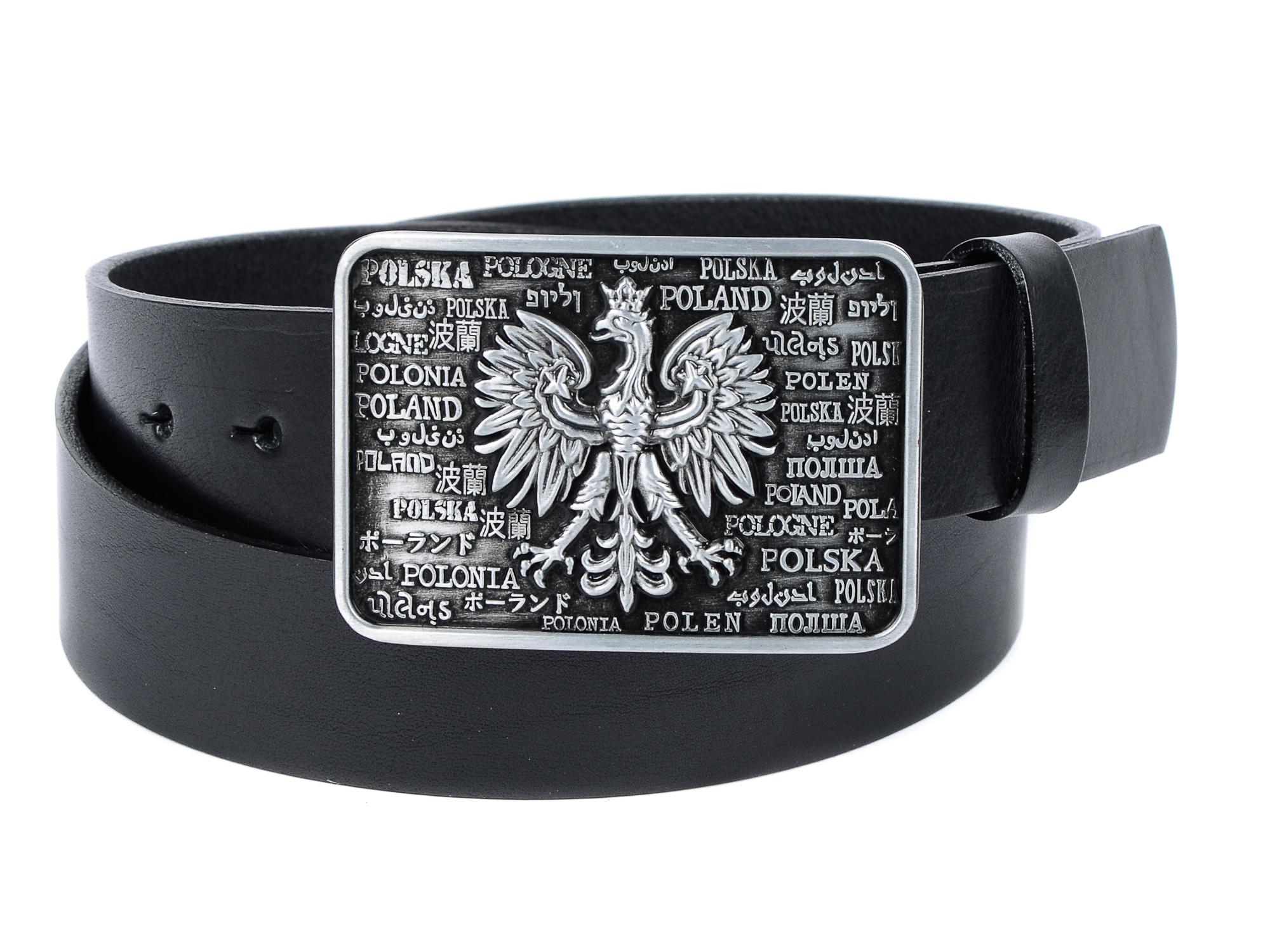 

Polski Orzeł - Oryginalny Pasek - Skóra - XL 125cm