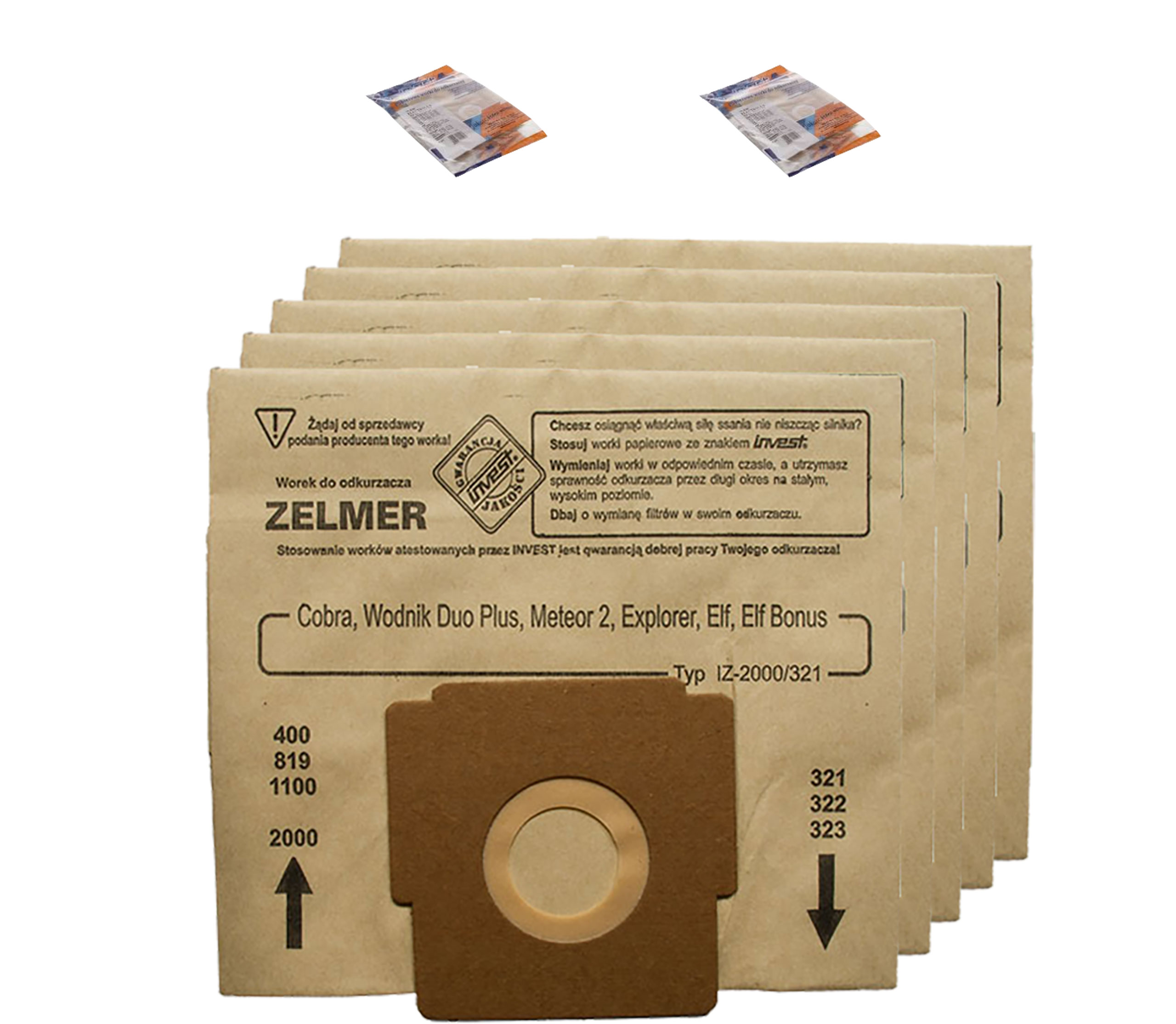 

Worki 321 Elf Meteor 2 Cobra 2000 Odyssey 10 Sztuk