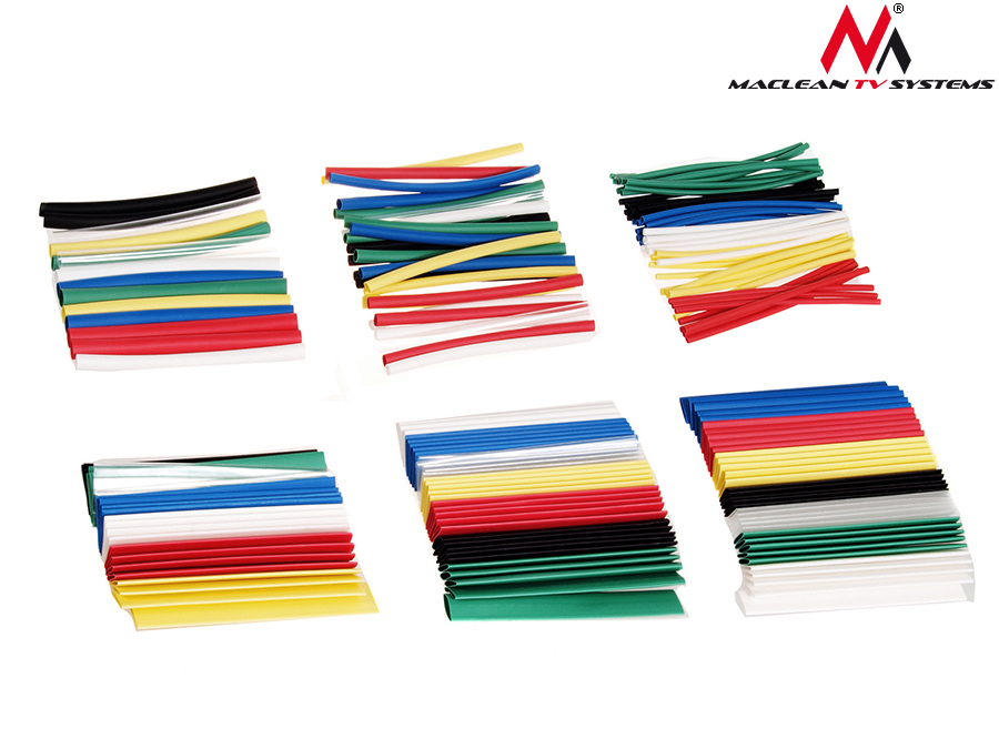 ZESTAW RUREK TERMOKURCZLIWYCH KOLOR CZARNE PUDEŁKO Rodzaj termokurczliwa