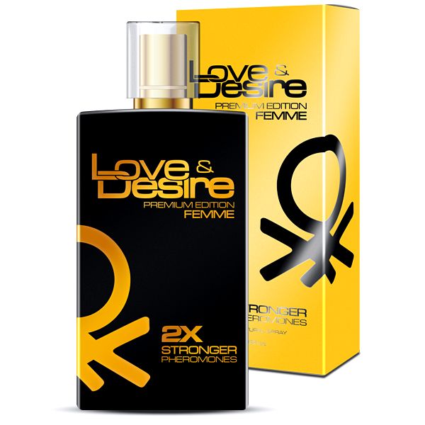 LOVE DESIRE PREMIUM GOLD DÁMSKÝ PARFÉM FEROMONY Značka Love & Desire