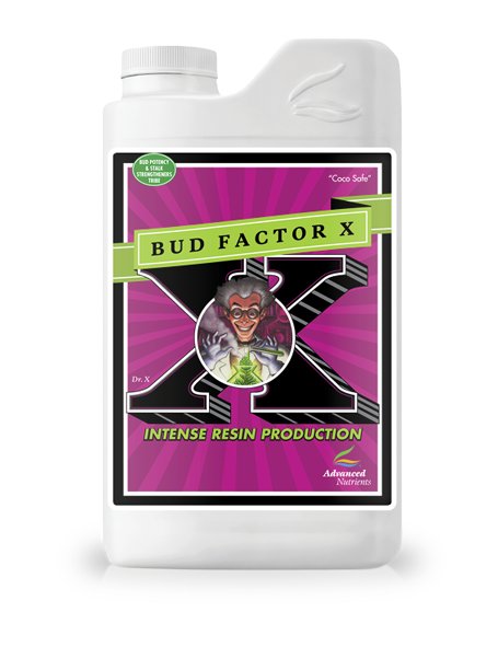 Advanced Nutrients Bud Factor X 1L na odolnost výroby pryskyřice a terpenů