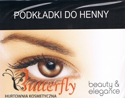 Piankowe podkładki do henny 100 szt.