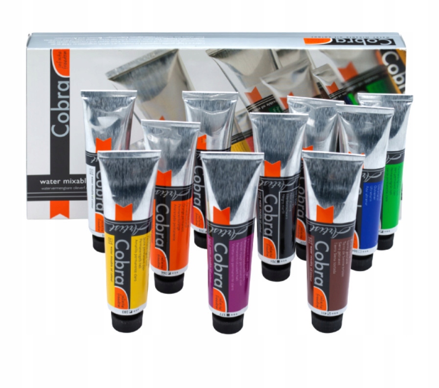 Talens Cobra Artist Water Olejové barvy 10x40ml