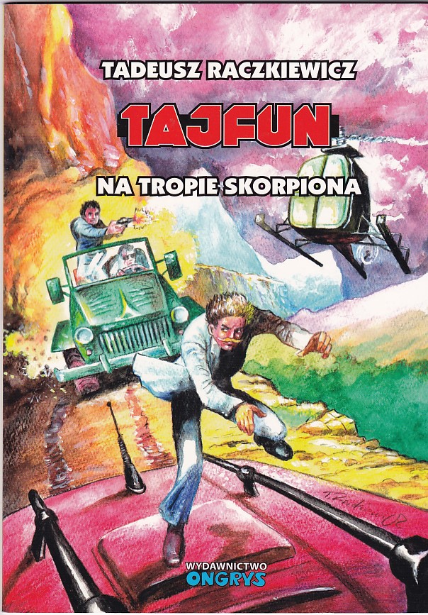 Tajfun Na tropie skorpiona Tadeusz Raczkiewicz miękka Ongrys