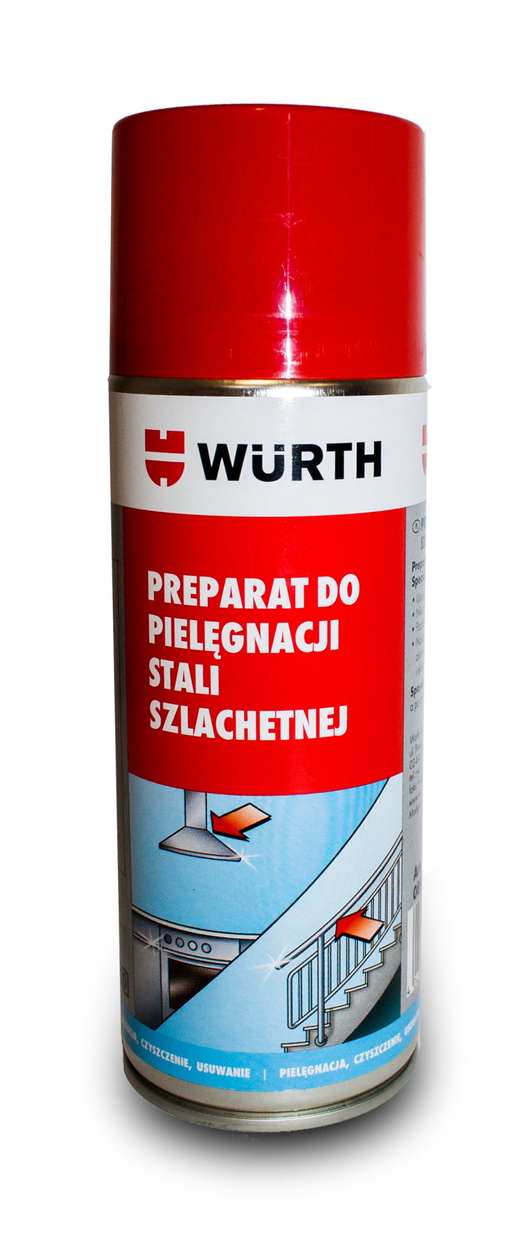 

Spray Do Konserwacji Stali Szlachetnej Inox Wurth