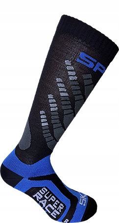 Skarpety Narciarskie Ski Race 887 Black Blue 39-42