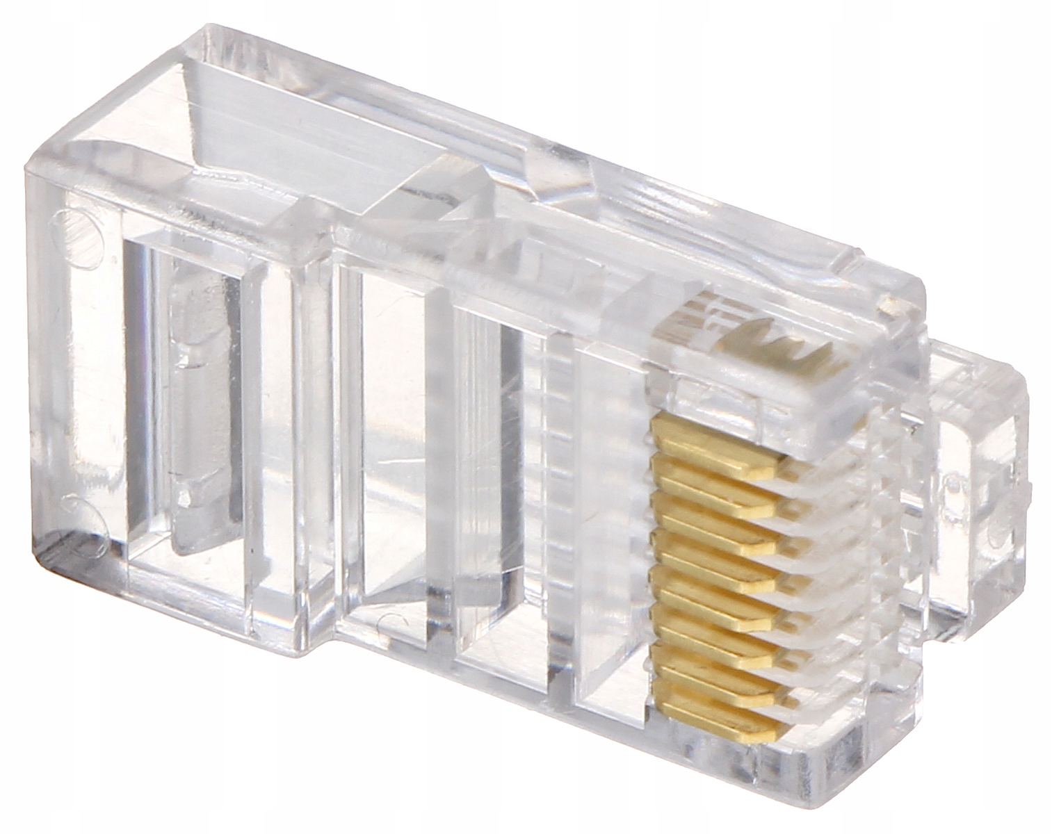 Рж. Вилка rj45 UTP. Rg45 коннектор 100шт. Вилка 8р8с (RJ-45. Разъем RJ-45 под витую пару (100 шт/уп) NIKOMAX (NMC-rj88re06ud1-100).