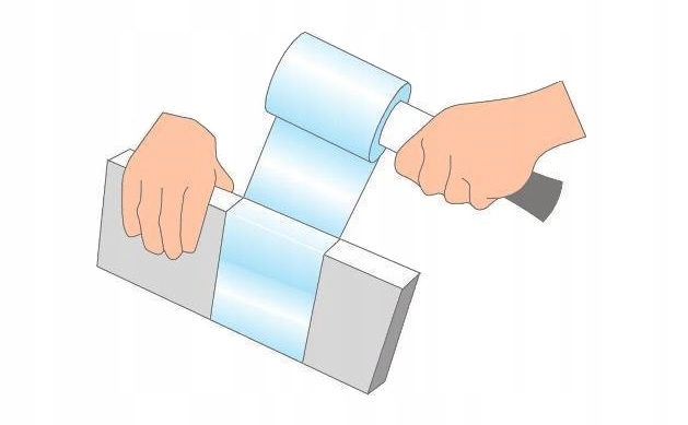 10cm FOLIA STRETCH STRECZ DO OKRĘCANIA PACZEK RUR Marka inny