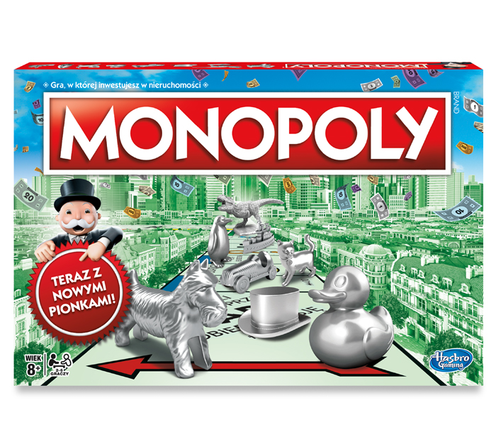 Hasbro Monopoly Standard Classic C1009 NOWA WERSJA Język instrukcji polska
