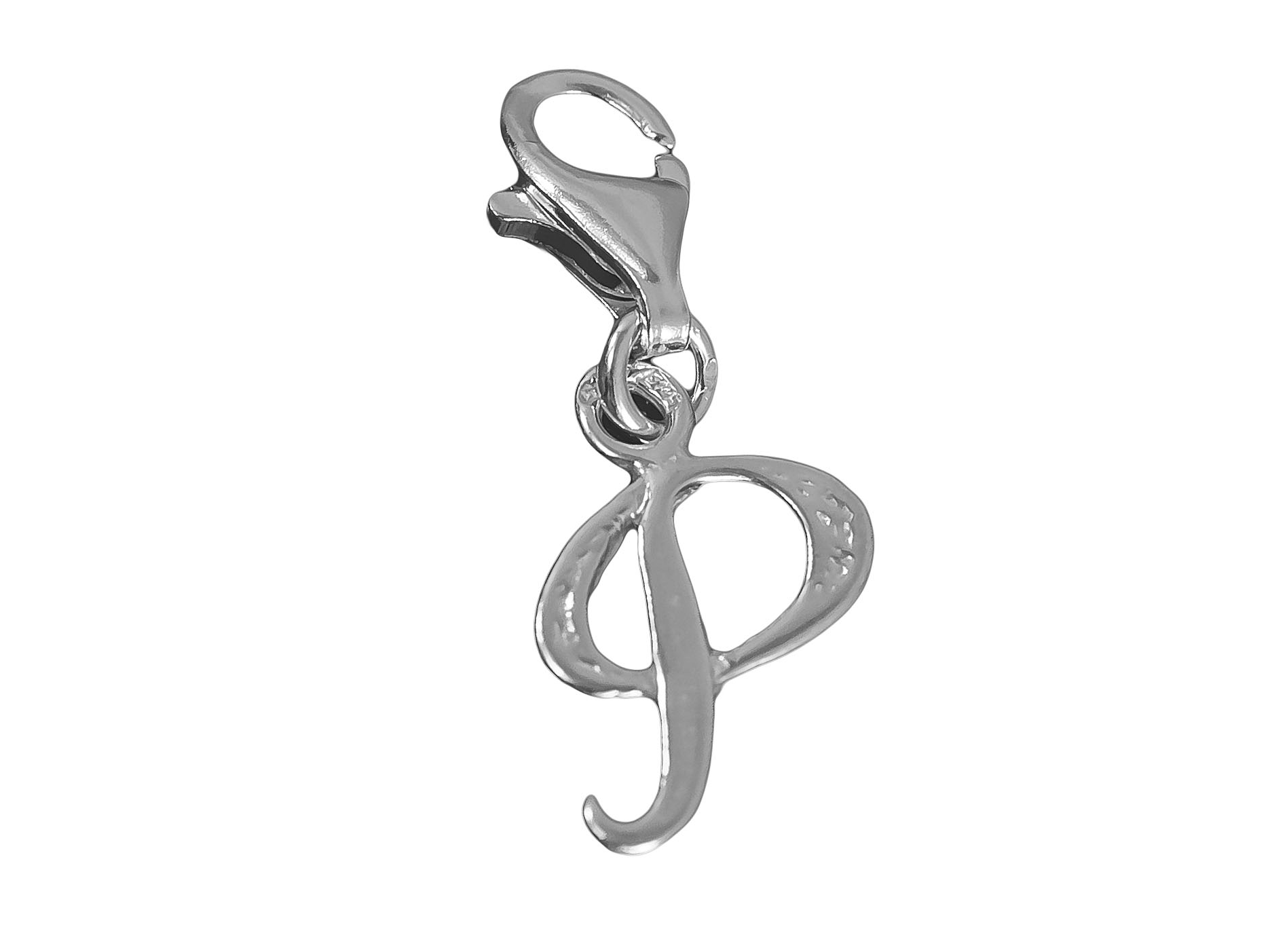 

Charms litera Srebro 925 P literka do bransoletki