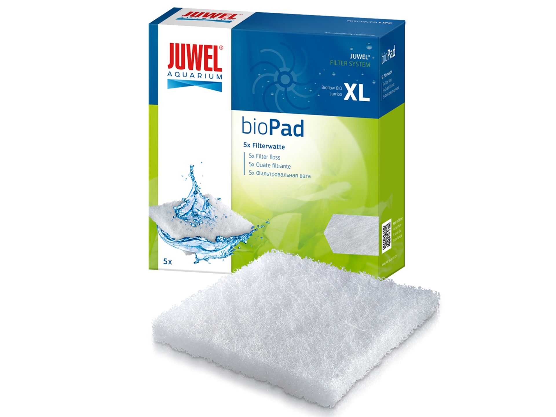 

Juwel BioPad XL Wata filtracyjna 5 szt włóknina