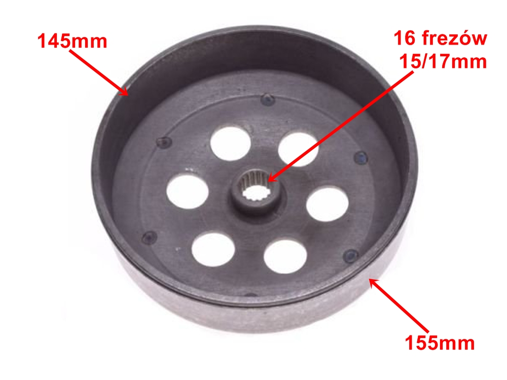 23801a - Сцепления Белл квадроцикл ATV LINHAI ALLROAD 300CC 145 мм