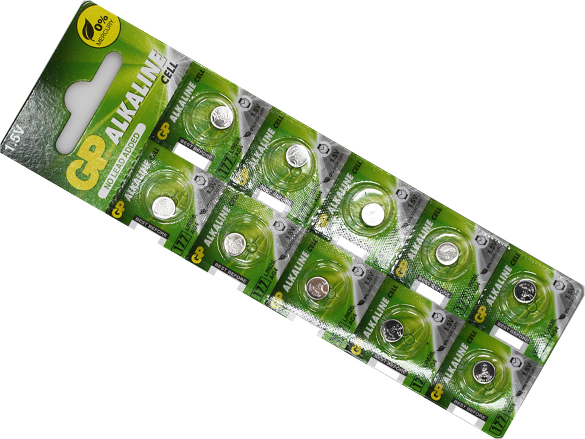 2x BATERIA GP G4 L626 AG4 377 LR66 177 LR626 Marka GP