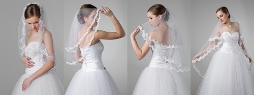 NEW VEIL WEDDING Veils PROMOTION!!! No decorations