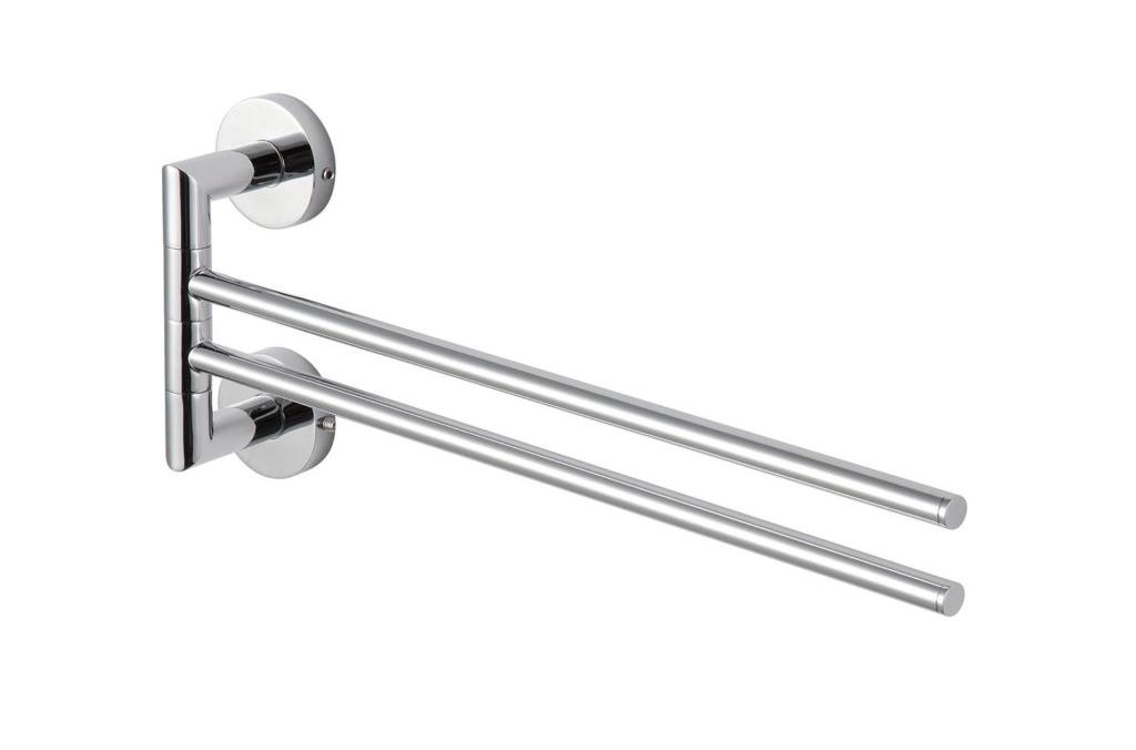 Věšák s pohyblivým ramenem na kolíčky Stella chrom 07.122