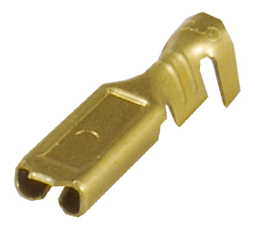 NASUWKA KONEKTOR ZENSKI F2,8 KONCOWKA 100 szt